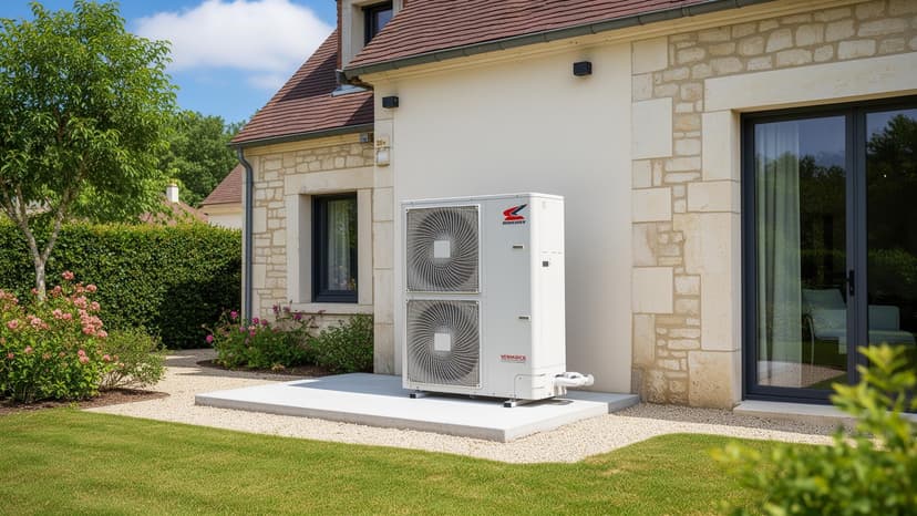 Installation pompe à chaleur air-eau