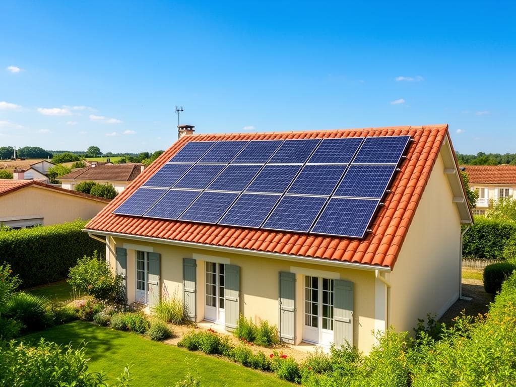 Installation photovoltaïque de 7 kWc à Steinfort